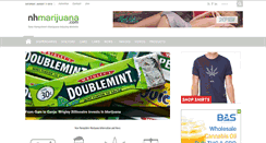 Desktop Screenshot of nhmarijuana.com